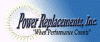 Power Replacements, Inc. - logo with gradient by Jennifer Rider